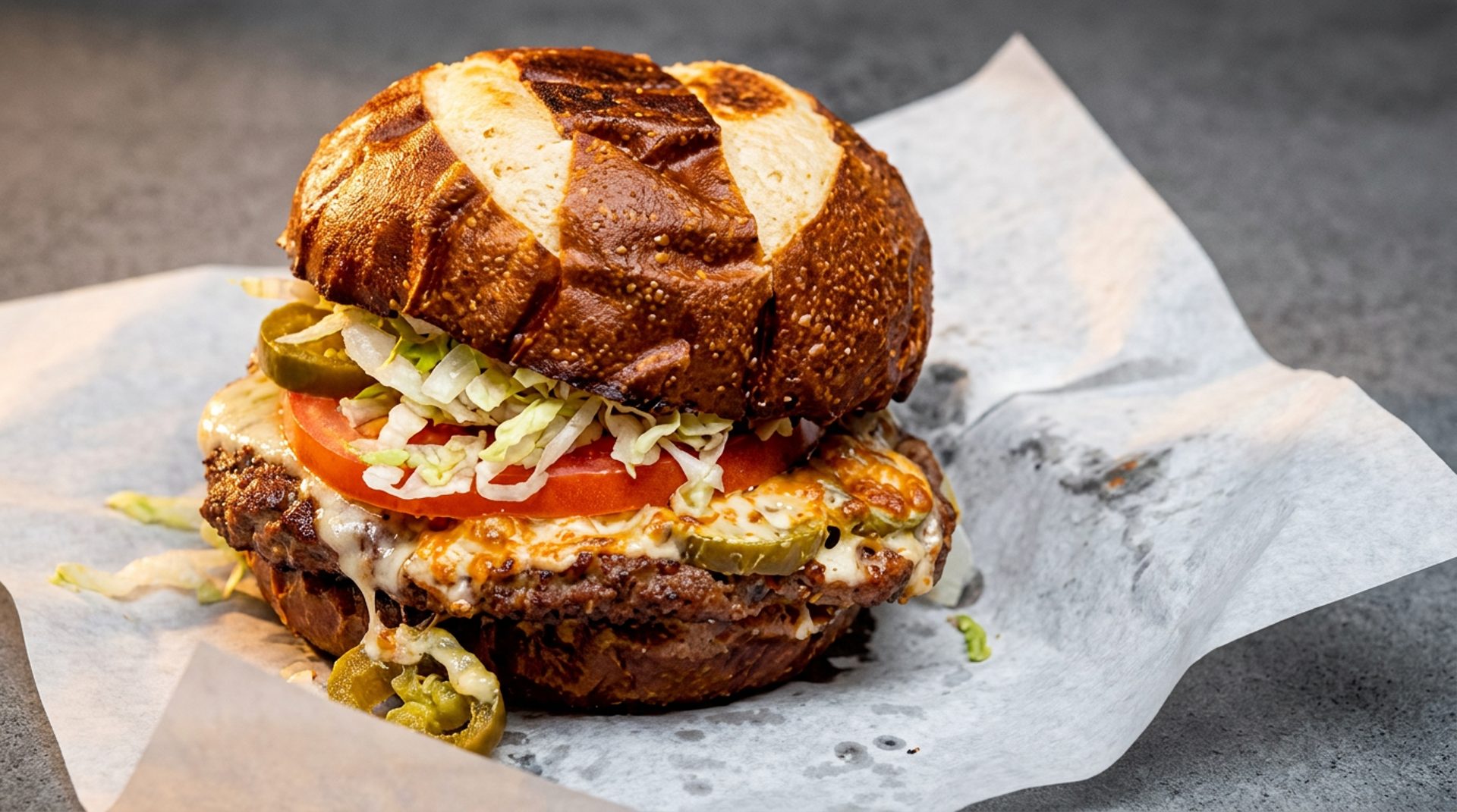 Pizza, grinders, burgers, and more