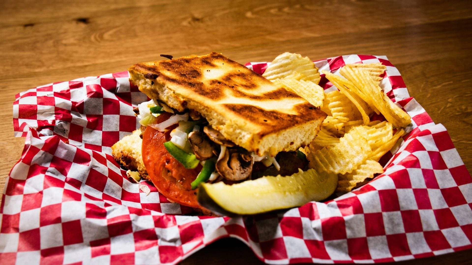 Grinders, burgers, and more
