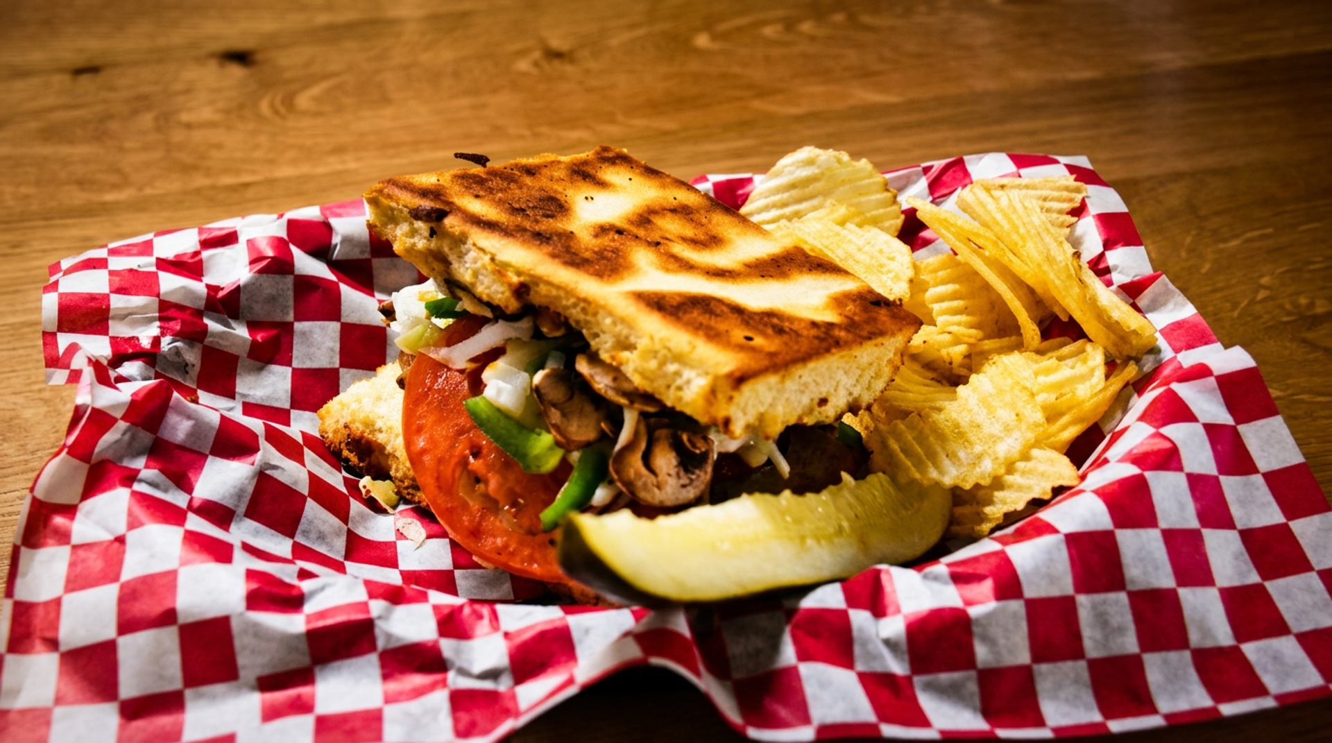 Grinders, burgers, and more