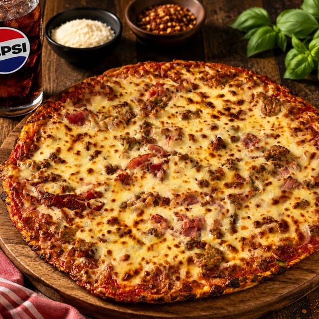 Meat Pizza.